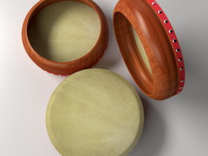 kompang Modelo 3D