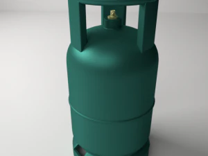 butla z gazem Model 3D