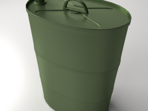 portable oil tank 3D Model