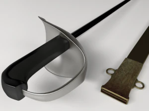 patton saber 3D Model