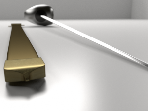 patton saber 3D Model