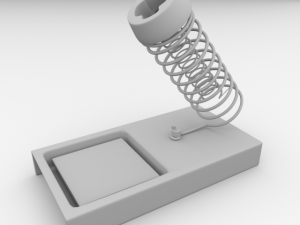 soldering station 3D 模型