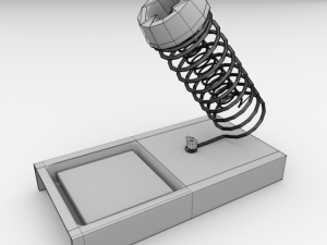soldering station 3D 模型