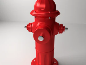Feuerhydrant 3D Modell