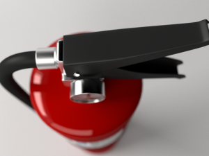 fire extinguisher 3D Model