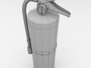 fire extinguisher 3D Model