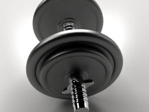 dumbbell Modello 3D