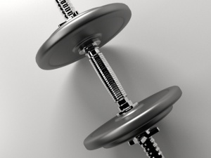 dumbbell Modello 3D