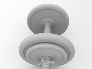 dumbbell Modello 3D