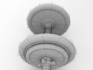 dumbbell Modello 3D