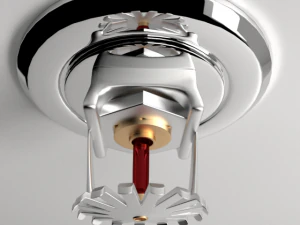 spruzzatore antincendio Modello 3D