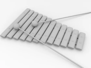xylophone 3D Model