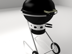 charcoal grill 3D Model
