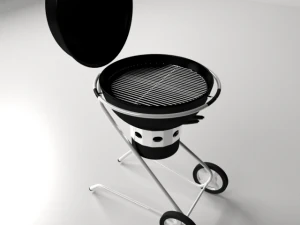 charcoal grill 3D Model