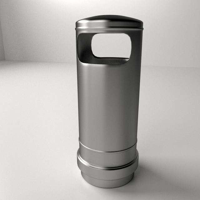 trashcan 3 3D Модель .c4d .max .obj .3ds .fbx .stl .blend 