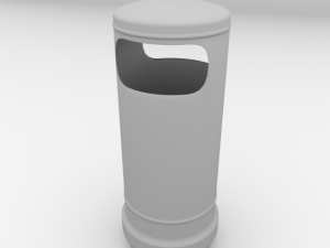 trashcan 3 3D Модель