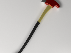 fire axe 3D-Modell