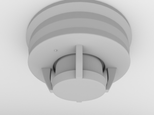 smoke detector Modello 3D