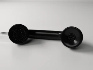 电话手柄 3D 模型