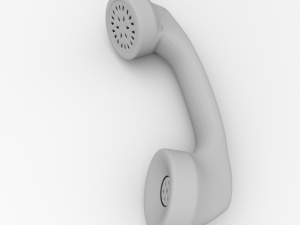 telephone handle 3D 모델
