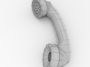 telephone handle 3D 모델