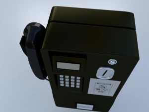 public telephone 3D Model