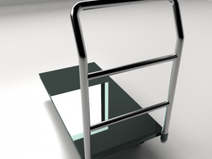platform hand truck 3Dモデル