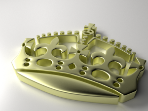 crown emblem 3D Model