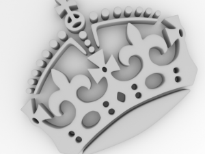 crown emblem 3D Model