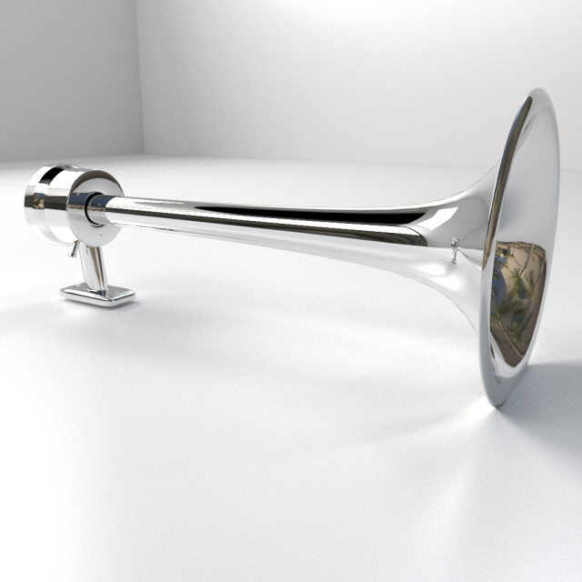 vehicle air horn 3D Model .c4d .max .obj .3ds .fbx .stl .blend 