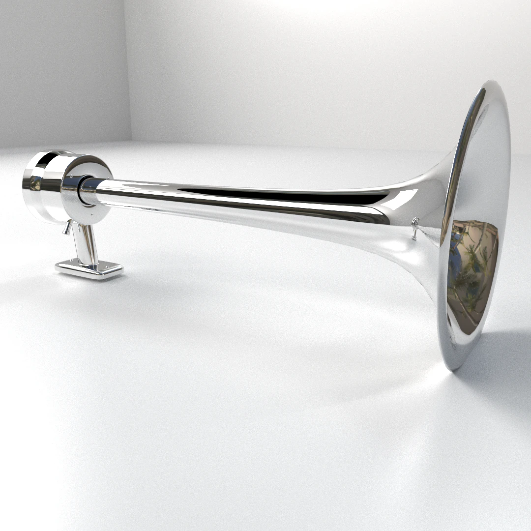 vehicle air horn 3D Model .c4d .max .obj .3ds .fbx .stl .blend