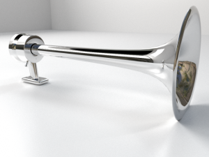 vehicle air horn 3D Model