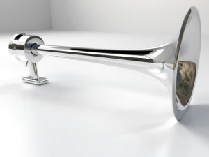 звуковой сигнал автомобиля 3D Модель