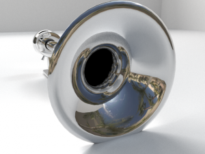 vehicle air horn 3D Model