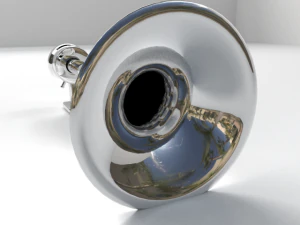 vehicle air horn 3D Model