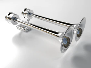 tromba aerodinamica duplex Modello 3D