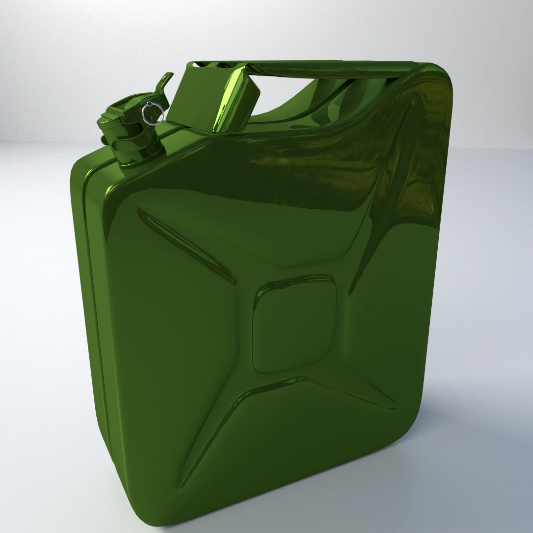jerry can 3D Model .c4d .max .obj .3ds .fbx .stl .blend 
