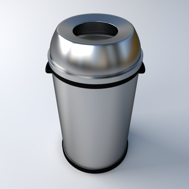 trashcan 4 Modelo 3D .c4d .max .obj .3ds .fbx .stl .blend 