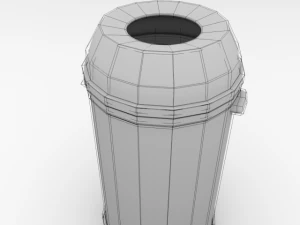 trashcan 4 3D Model