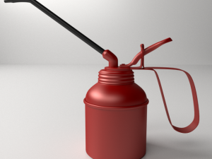 oil can 3D मॉडल