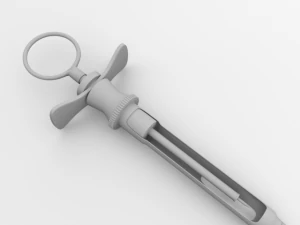 dental syringe 3D Model