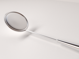 dental mirror 3D Модель