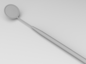 dental mirror 3D Модель
