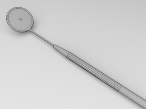 dental mirror 3D Модель
