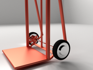 handtruck Model 3D