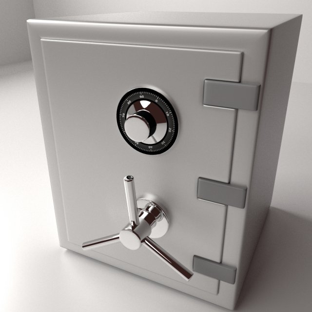 safe Modelo 3D .c4d .max .obj .3ds .fbx .stl .blend 