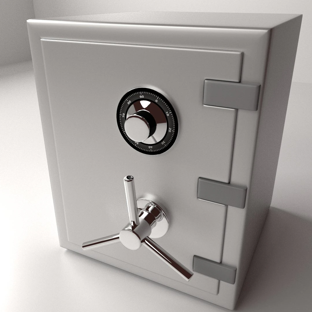 safe 3D Model .c4d .max .obj .3ds .fbx .stl .blend