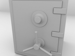 safe Modelo 3D