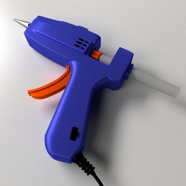 glue Modello 3D .c4d .max .obj .3ds .fbx .stl .blend 