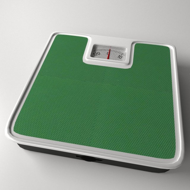 bathroom scale Modello 3D .c4d .max .obj .3ds .fbx .stl .blend 